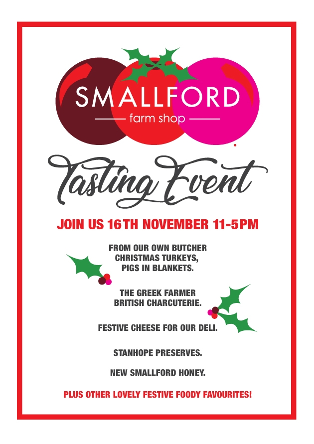 Christmas Smallford Tasting Event Photograph